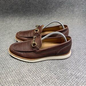 Cole Haan Grand OS Brown Loafers Size 8 Men’s
